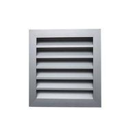 Grille d'aération verticale en alliage d'aluminium pour HVAC