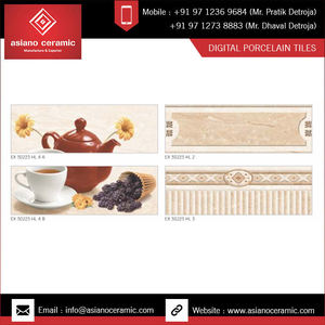 กระเบื้องบุผนังดิจิตอลพอร์ซเลนรุ่นใหม่ที่ดีที่สุด ขนาด 250x750 มม. ทนไฟ สำหรับตกแต่งภายในสไตล์โมเดิร์น ราคาโรงงาน - Product Image 2