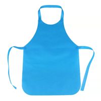 Vente en gros de tabliers de barbecue jetables en tissu non tissé pour adultes avec impression de logo personnalisé pour l'habillement