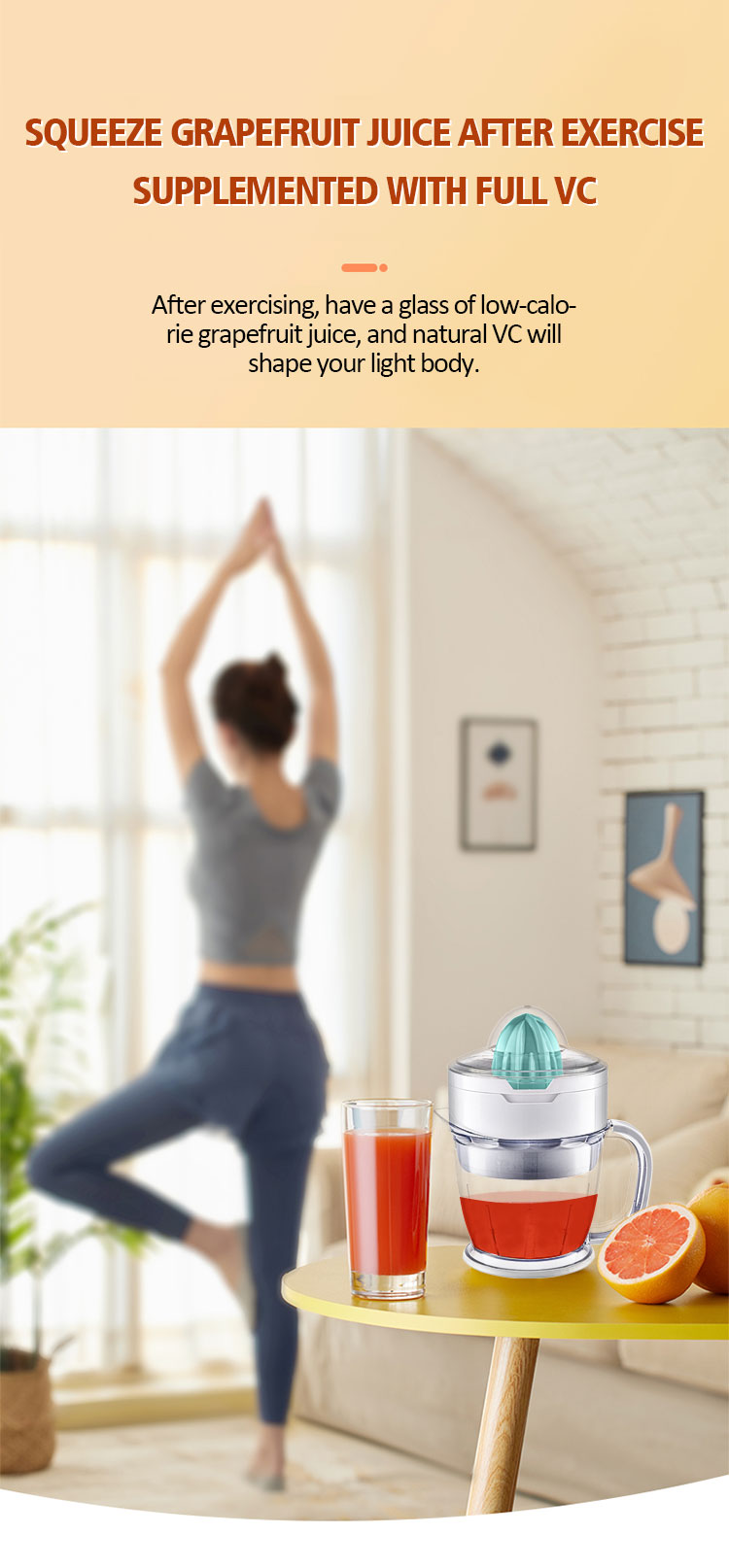 New design high quality citrus juicer electric lemon juicer health fruit  juicer