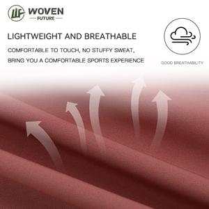 Shaoxing Woven Future 120gsm tela de mujer ropa deportiva atlética microfibra ciudad tela de microfibra elástica para ropa deportiva - Product Image 3