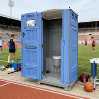 Toilettes chimiques modulaires portables de haute qualité de la marque HOPE, en matériau HDPE, design européen, installation facile, pour salle de bain, école, parc, extérieur