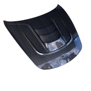 Kit de carrosserie en Fiber de carbone sèche <span class=keywords><strong>718</strong></span> capot moteur avant ventilé pour <span class=keywords><strong>Porsche</strong></span> <span class=keywords><strong>718</strong></span> 2016-2020 - Product Image 1