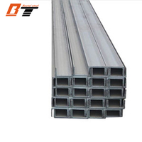 Poutre en U laminée à chaud PFC 250 300 380 Dimensions des profilés en acier Structurel A36 SS400 Q235B Q355B UPN 80/100 Acier au carbone Poutre en C