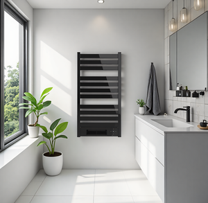 Populaire en Espagne, chauffe-serviettes Pro multifonctionnel avec chauffage par convection PTC, vous réchauffe et chauffe la salle de bain - Product Image 6