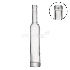 Bottiglia di Vetro Vuota Trasparente Satinata da 200ml 375ml 500ml 750ml per Liquori Vino Whisky <span class=keywords><strong>Vodka</strong></span> Tequila - Product Image 3