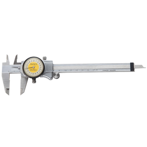 ASIMETO Calibre à cadran et à vernier en acier inoxydable 304-08-6 Précision 0,02 mm 0-200 mm - Product Image 2