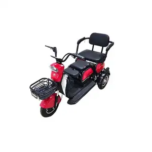 New Arrival 1300 Watt Motor Tuk Tuktukforsale Old Man Monkey Heavy Duty Tri Bike For Adult Electric Tricycle