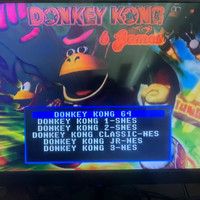 Cartouche de jeu Donkey Kong SNES N64, jeu vidéo classique pour Nintendo 64, multi-jeux