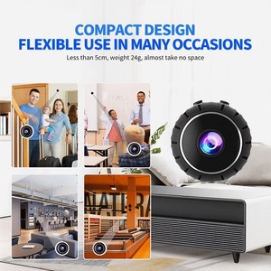 Caméra IP WiFi sans fil miniature de sécurité domestique Full HD 1080P avec vision nocturne, capteur CMOS, indice de protection IP66 - Offre Spéciale - Product Image 4