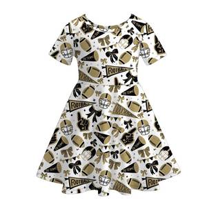 All'ingrosso Pre-ordine blu <span class=keywords><strong>Go</strong></span> Team di calcio vestito da allegria per bambini o collo collo dolce stile di latte di seta per le ragazze - Product Image 6