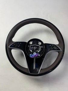 Volante de Cuero Compatible con <span class=keywords><strong>Mercedes</strong></span> Benz A35/A45/C63/C43/E53/E63/G63/G500/G55/AMG GT/GLE63 W223 - Product Image 5