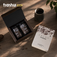 Boîte métallique scellée Tianhui, directement de l'usine, avec couvercle à vis – Contenant de stockage pour poudre de cacao et grains de café