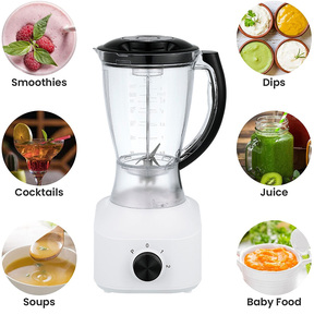 Hachoir à Aliments Multifonctionnel de Qualité, Nouveau Design, Appareil <span class=keywords><strong>Électroménager</strong></span>, 2 Vitesses, Mini Mixeur Électrique 2-en-1 en Plastique - Product Image 3