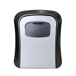 Boîte de <span class=keywords><strong>rangement</strong></span> murale pour clés d'extérieur, petite boîte de sécurité pour clés, boîte à clés G2, boîte de sécurité en alliage d'aluminium 114*95*40mm - Product Image 2