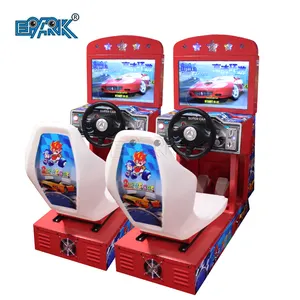 (hd) 3d Coin Operated Electronic Kiddie Ride Driving Kids Arcade Car Racing Aarcade Race Simulator Outrun 2 Game Machine