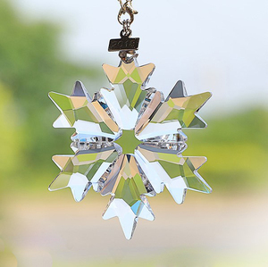 Adorno de Cristal de Lujo en Forma de Estrella, Colorido, con Diseño de Copo de Nieve, para Decoración del Hogar, Figura Navideña, Regalo - Product Image 5