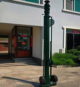 Mât télescopique mobile 10m 12m 14m 15m 18m 20m, mât de levage manuel pour antenne de communication sur le terrain - Product Image 5