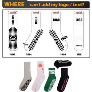Chaussettes de sport personnalisées de qualité supérieure, avec logo brodé, pour femmes et hommes, avec logo imprimé, de marque, de style sportif - Product Image 4