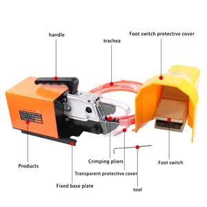 AM-10 cabo fabricação equipamentos/pneumático crimp ferramenta terminal friso máquina