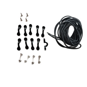 Stainless Steel Rope Hook Set With <b>Elastic</b> <b>Cord</b> For Kayak Accessory Lakes Rivers Recreation Durable - Product Image 5
