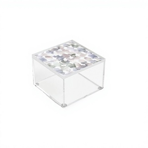 Boîte en acrylique de haute qualité pour chocolats, noix, bonbons et fruits secs, au meilleur design et à prix avantageux - Product Image 1