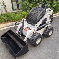 Minipala Gommata Euro 5 EPA con Attacco Trincia Forestale e Rasaerba