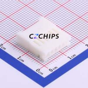 HX20022-6R Housing (Wire-to-Board / Wire-to-Wire) P=2mm Connector ( Jack Structure: 1x6P )( Pitch: 2mm )( Number of Rows: 1 ) - Product Image 2