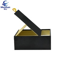 Boîtes d'emballage en papier kraft de qualité alimentaire Meishan avec logo personnalisé imprimé, pliables et blanches pour montres, cadeaux, UV avec pelliculage