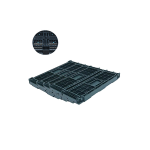 Palettes en plastique CP7 fiables avec résistance aux chocs et support de charge sécurisé pour une utilisation industrielle intensive 130x110x15cm - Product Image 1