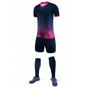 Thai quality soccer jerseys polyester football shirt cheap soccer uniform wholesale - Product Image 5