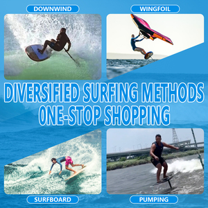 Ala de surf de carbono de 3'8''/4'2'' para Hydrofoil, Wing Foil, Water Play, Pumping, Tabla de surf Wingfoil, Efoil, Tabla de surf para Foil Fin Board - Product Image 4