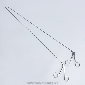 Stainless Steel Bronchoscope <strong>Crocodile</strong> <strong>Forceps</strong> Set Adult/Pediatric ENT Surgical Instrument - Product Image 1