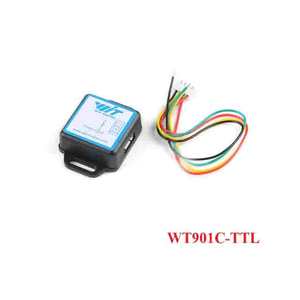 Sensor für Neigungswinkel, Pitch, Yaw + Beschleunigung + Gyroskop + <span class=keywords><strong>Magnetometer</strong></span> MPU6050 MPU9250 WT61C WT901C zu RS485/232/TTL 9-Achsen 6-Achsen IMU - Product Image 4