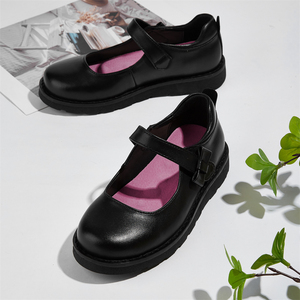 Prodotti di tendenza scarpe <span class=keywords><strong>da</strong></span> studente a scuola per ragazze scarpe basse e Casual <span class=keywords><strong>da</strong></span> bambino in tinta unita in pelle - Product Image 6