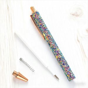 Promotion Sequin Creative Metal Ballpoint <b>Pen</b> with logo Slim Signature <b>Pen</b> Custom <b>Pen</b> Wholesale Suitable for Advertising - Product Image 4