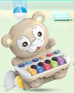 Wholesale Cute Animals Children Education 5-Key Electronic Keyboard <b>Toys</b> Piano Musical Instruments <b>Toys</b> - Product Image 4