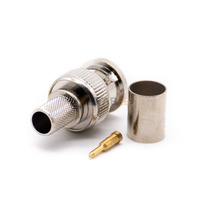 Connecteur BNC 12G HD SDI à sertir pour montage sur châssis vers câble 3,0 mm – Fabricant et fournisseur