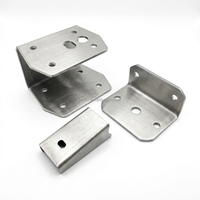 Pièce en tôle sur mesure de petite taille, de précision, en acier inoxydable, aluminium, cuivre, fabriquée par pliage CNC, estampage et découpe laser pour la production en série