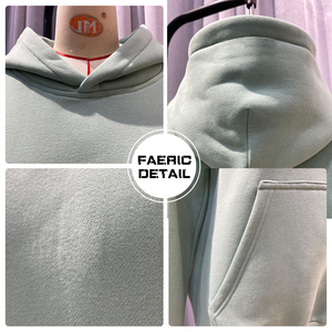 Felpa con Cappuccio 100% Cotone per <span class=keywords><strong>Donna</strong></span>, Stile Hip Hop con Stampa in Rilievo, Logo Personalizzato, Ricamo 3D, Design con Applicazioni, Comoda Felpa Varsity - Product Image 2