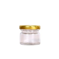Botol Kaca Madu Bening Persegi Bulat 25Ml 35Ml 50Ml 75Ml 100Ml Kustom