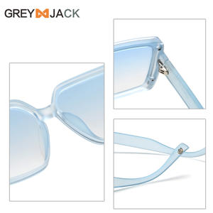 Lunettes de soleil pour femmes Greyjack, monture TR90, verres TAC, protection UV400, style carré tendance, type 3, pare-soleil - Product Image 5