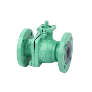 Hot Selling Origina OEM 1/2-14 Inch Carbon Steel PTFE <b>Sealed</b> Pneumatic Ball Valve Flanged Connection for Petro-chemical Industry - Product Image 1