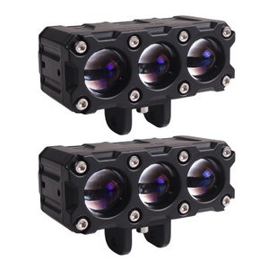 SANVI New Arrival Super Bright 5500K S03 Bi Led Projector LED Headlights Lenses Universal Fit Car Lamps Car Repair Lamp - Product Image 1