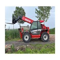 Machine d'excavateur d'occasion originale Manitou MT1740 chariot télescopique camions machine d'excavateur d'occasion à bas prix