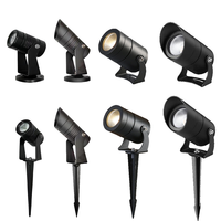 Focos LED para Exteriores de Fábrica, con Estaca, IP67 Impermeables, de Aluminio, Bajo Voltaje 12V 85-265V, Luces de Jardín