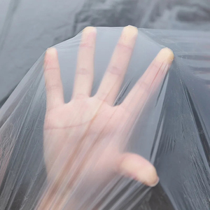 Disposable Transparent Car Clothing Cover Dustproof Rainproof Transparent <b>Paint</b> Dustproof Plastic PE Film Rainproof Car Cover - Product Image 5