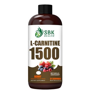 Fórmula sin azúcar L‑Carnitina 1500, ácido pantoténico líquido, L‑Carnitina líquida con ácido pantoténico para apoyo energético - Product Image 1