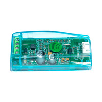 Peacefair Medidor de Energía Monofásico Modbus-RTU 220V, 10A Amperios, Voltios, Kwh, Energía Eléctrica, AC Watt Meter, TTL, V