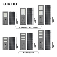 Lampadaire solaire tout-en-un personnalisé FORIDO Factory, 30W, 50W, 60W, 80W, 90W, 100W, 120W